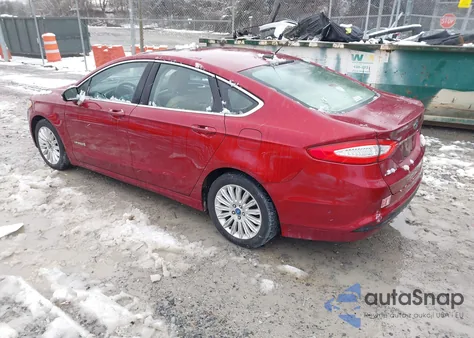 2013 Ford Fusion Hybrid Se from USA, damaged, VIN 3FA6P0LU4DR233301